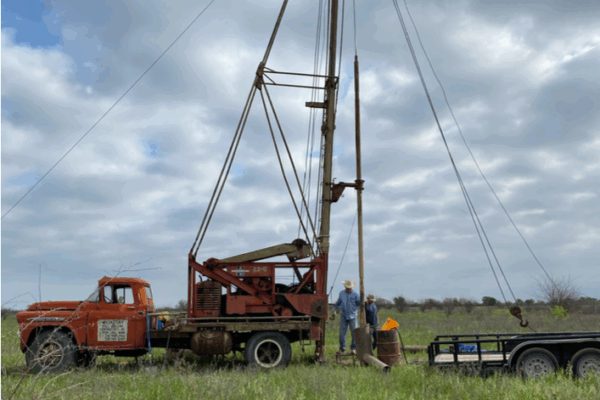 Drilling rig (Residential & Commercial Water Well Drilling)